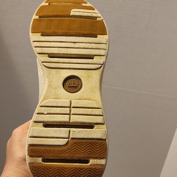 Size 9 Peter Millar Luxury Ivory Knit Upper Athletic Shoes VG Condition! No Box - Picture 9 of 11